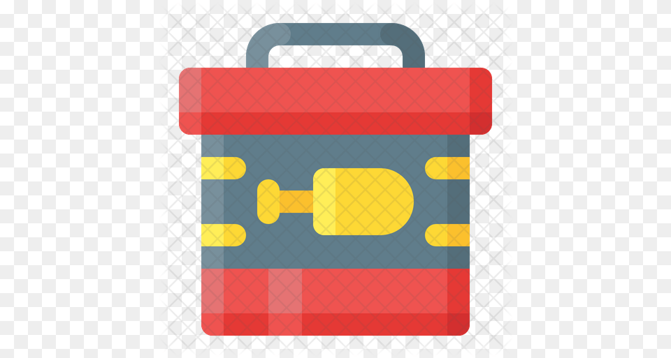Toolbox Icon Illustration, Bag, Mailbox Free Png