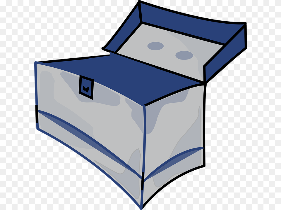 Toolbox Metal Open Empty Locker Blue Grey, Box, Cardboard, Carton Png