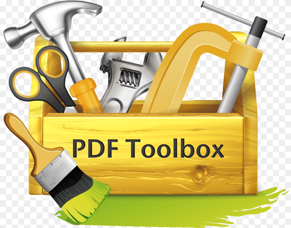 Toolbox Tool Clipart Hostted Wood Tool Box Clip Art, Device, Grass, Lawn, Lawn Mower Free Png