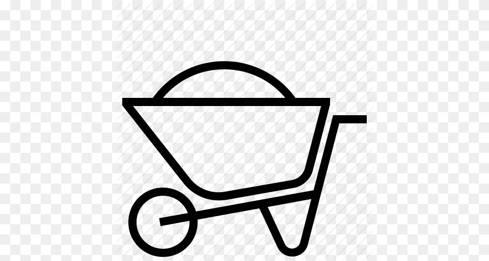 Tools Construction Icon, Transportation, Vehicle, Wheelbarrow Free Png