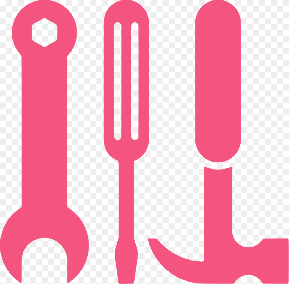 Tools Icon Silhouette, Cutlery, Electronics, Hardware Png Image