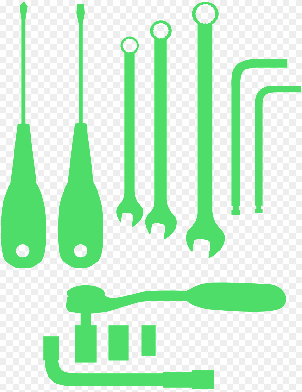 Tools Silhouette, Cutlery, Smoke Pipe, Mace Club, Weapon Free Transparent Png