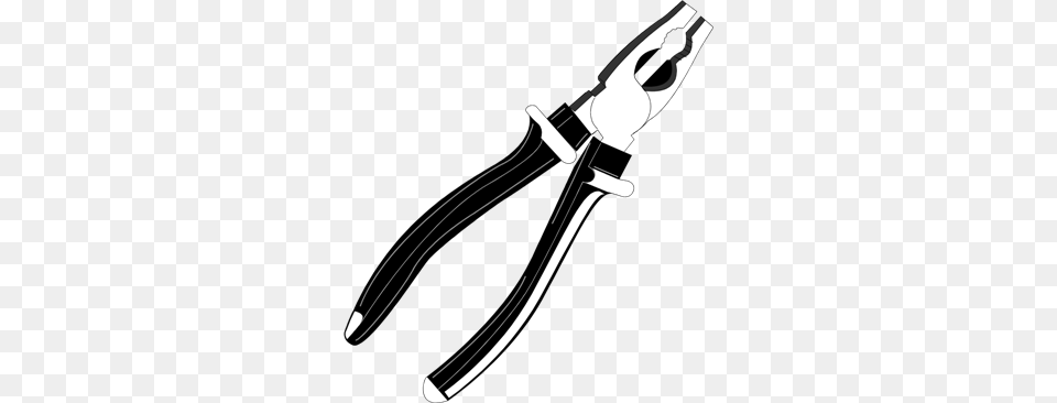 Tools Silhouette Ot Plier Silhouette, Bow, Device, Weapon, Pliers Png