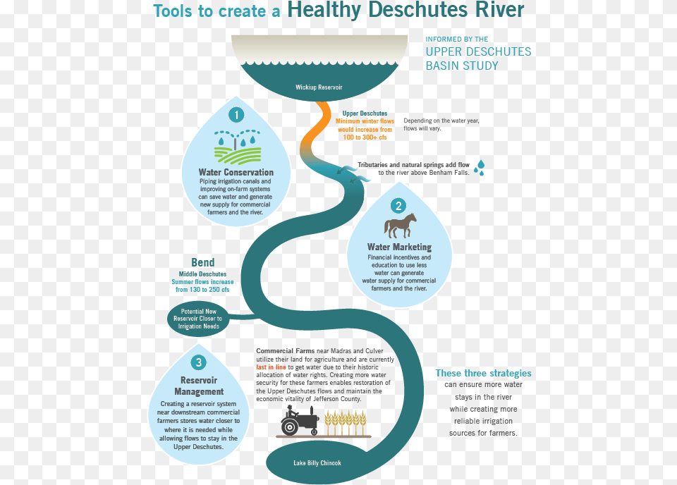 Tools To Create A Healthy Deschutes River Deschutes River, Advertisement, Poster, Nature, Outdoors Free Png Download