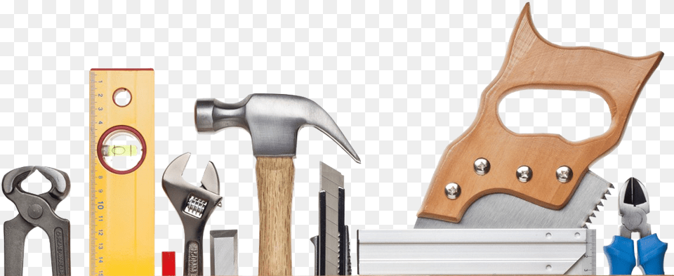 Tools Transparent Tools Wood Work Tools, Device, Hammer, Tool Png Image