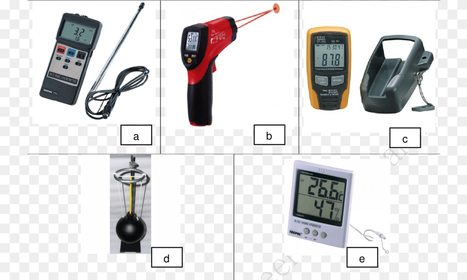 Tools Used In The Experiment For Monitoring Where Hot Wire Anemometer, Computer Hardware, Screen, Electronics, Hardware Free Transparent Png