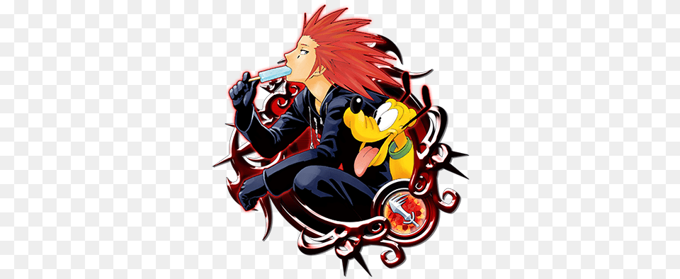 Toon Axel Pluto Kingdom Hearts Neo Shadow, Book, Comics, Publication, Art Free Png Download