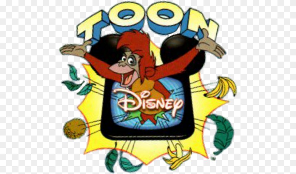 Toon Disney 1998 To 2002 Logos Toon Disney Logo 1998, Electronics, Hardware, Baby, Person Free Png