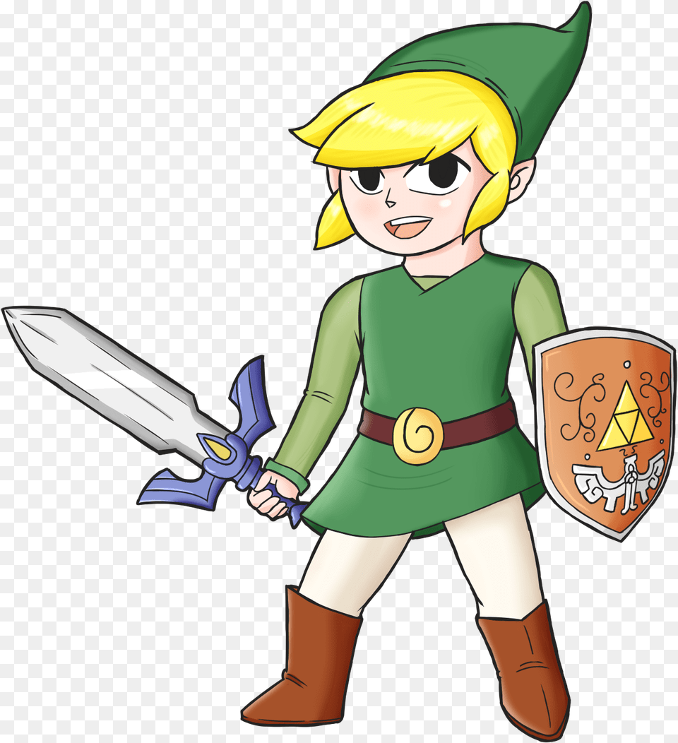 Toon Link Cartoon, Baby, Person, Face, Head Png