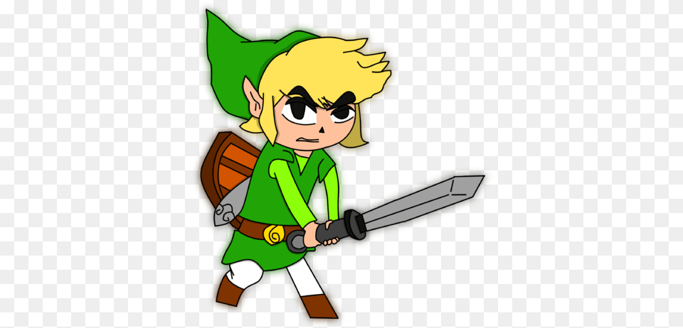 Toon Link Cartoon, Book, Comics, Publication, Baby Png Image