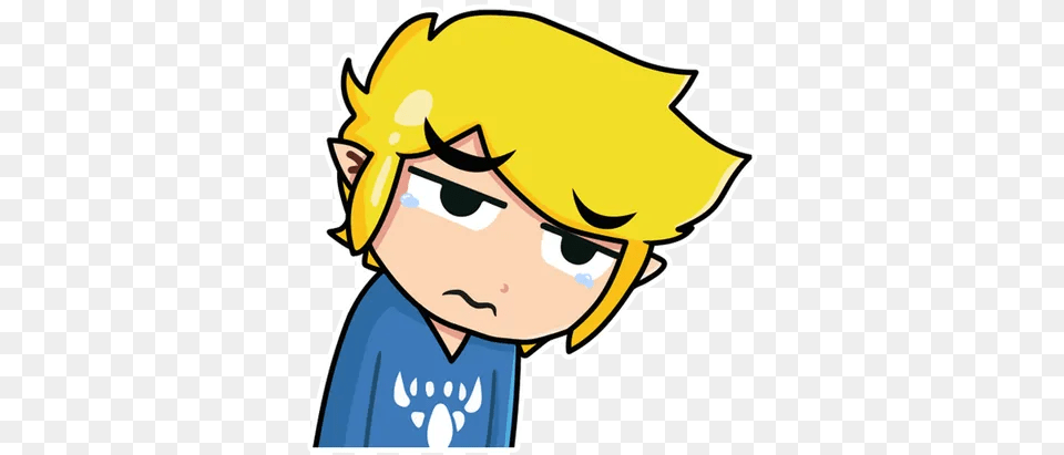 Toon Link Whatsapp Stickers Stickers Cloud Toon Link Whatsapp Stickers, Baby, Person, Face, Head Free Png Download