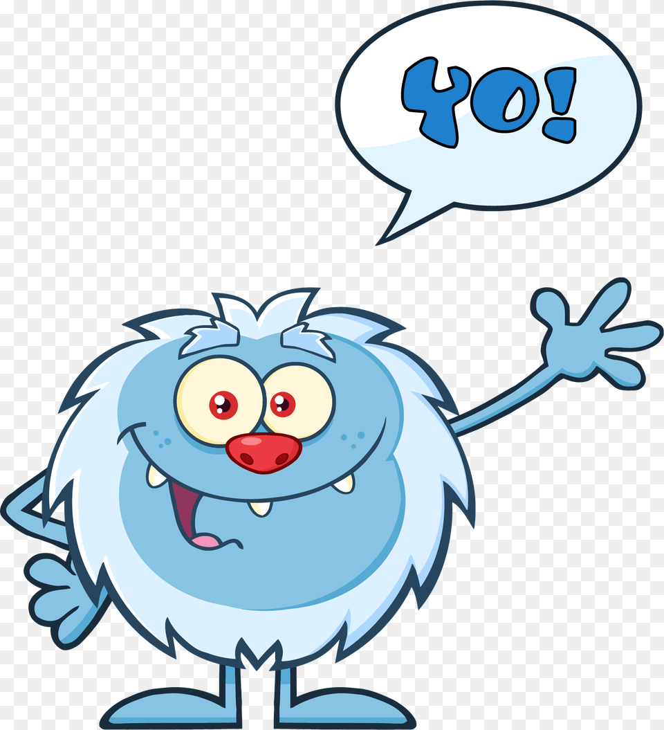 Toon The Abominable Snowman, Cartoon Free Png Download