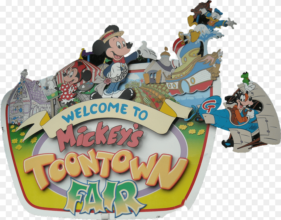 Toontown Magic Kingdom, Book, Comics, Publication, Baby Free Png Download