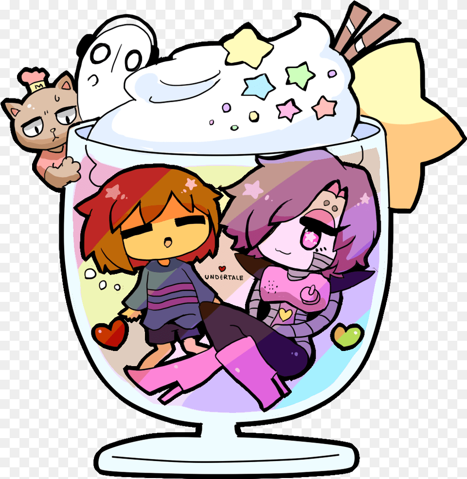 Toopy And Binoo Mascots, Ice Cream, Cream, Dessert, Food Png