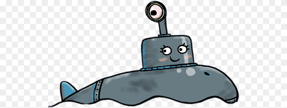 Toot Character Sasha The Submarine Toot The Tiny Tugboat Hp, Transportation, Vehicle, Face, Head Png