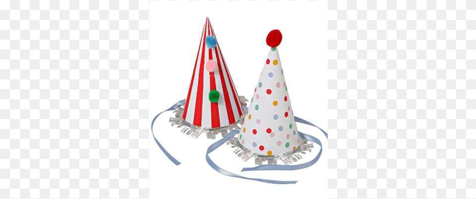 Toot Sweet Party Hats Meri Meri Party Hats, Clothing, Hat, Party Hat Free Transparent Png