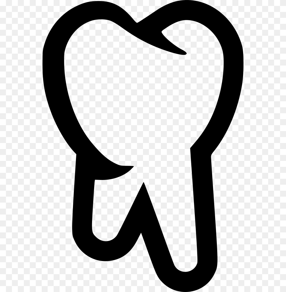 Tooth, Stencil, Sticker, Logo Png