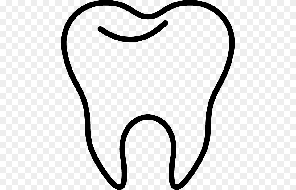 Tooth Clipart, Body Part, Mouth, Person, Stencil Free Transparent Png