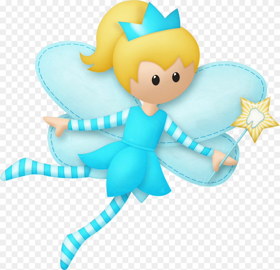 Tooth Fairy Blue Girl Clip Art, Baby, Person, Toy, Face Free Transparent Png