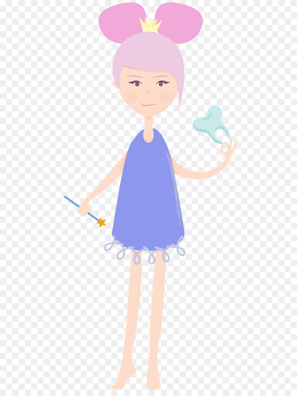 Tooth Fairy Clipart, Child, Female, Girl, Person Free Png
