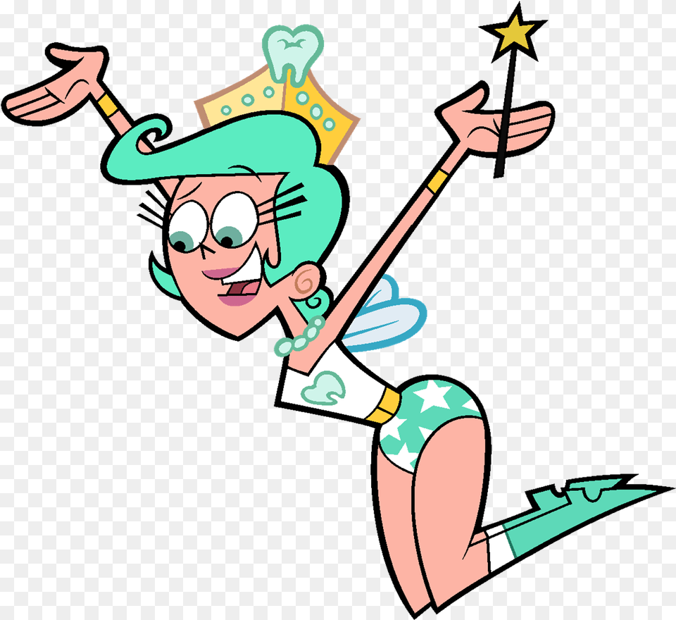 Tooth Fairy Stock Image Fairly Odd Parents Characters Dentist, Cartoon, Baby, Person, Face Free Png Download