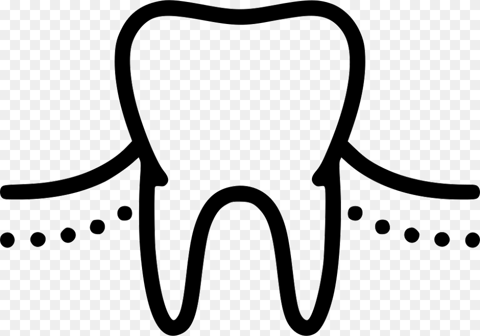 Tooth Gum Teeth Medicine Teeth Gum Icon, Stencil Free Png Download