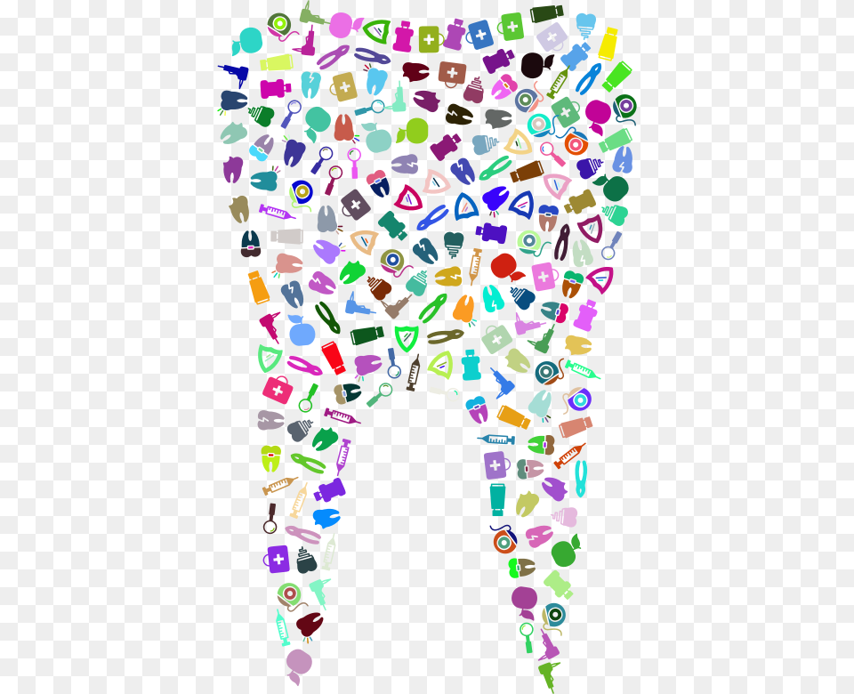 Tooth Icons Prismatic Dente Para Papel De Parede De Computador, Art, Paper, Collage, Blackboard Png Image
