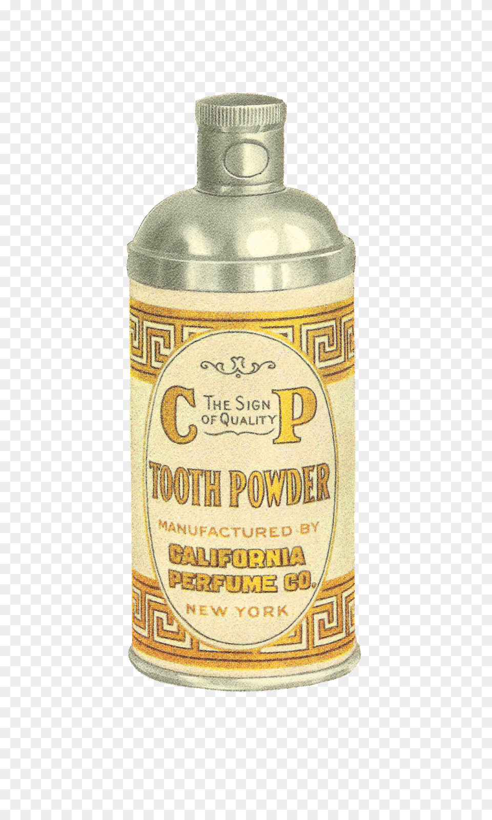 Tooth Powder Victorian, Bottle, Shaker Free Png