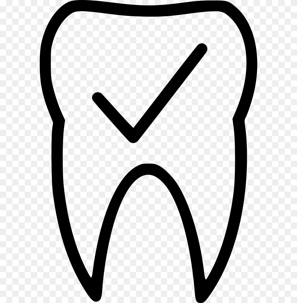 Tooth Teeth Ok Check Human Tooth, Smoke Pipe, Stencil Free Png