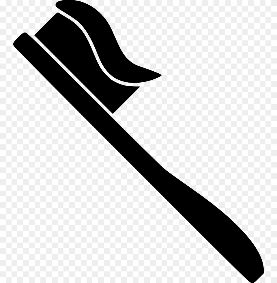 Toothbrush, Stencil, Blade, Dagger, Knife Free Png