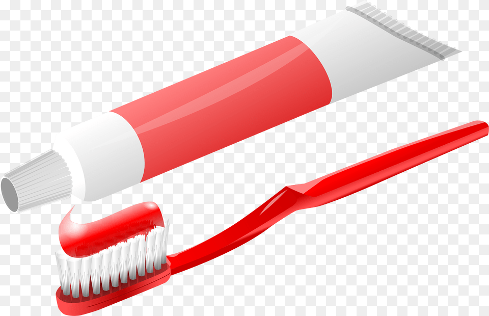 Toothbrush Clipart, Brush, Device, Tool, Toothpaste Png