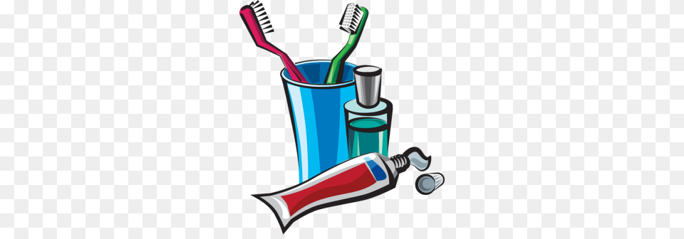 Toothbrush Clipart Hygiene Item, Toothpaste, Brush, Device, Tool Png