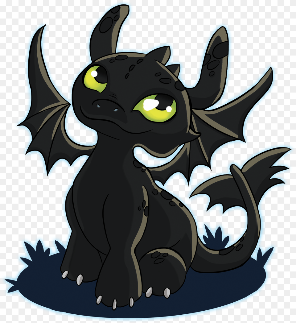 Toothless Chibi From Redroxxx Portable Network Graphics, Animal, Cat, Mammal, Pet Free Transparent Png