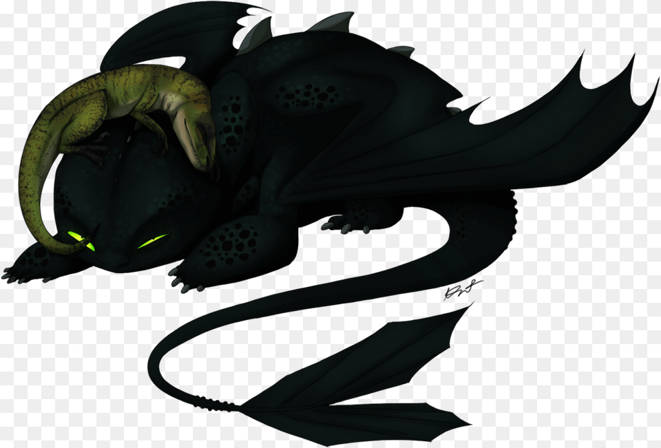 Toothless Drawing Ink Dragon, Animal, Lizard, Reptile Free Png