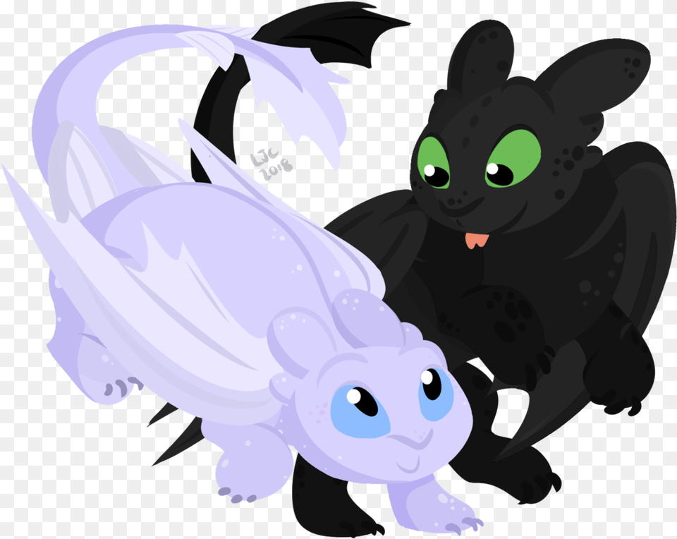 Toothless Has A Girlfriend Cartoon Toothless, Animal, Bear, Mammal, Wildlife Png