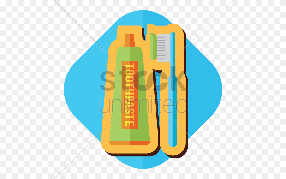 Toothpaste And Toothbrush Vector Image, Brush, Device, Tool Png