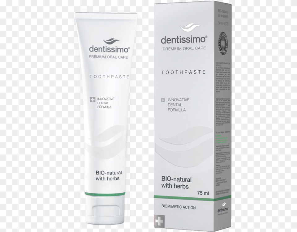 Toothpaste Bio Natural With Herbs Toothpaste, Bottle, Lotion Free Png Download