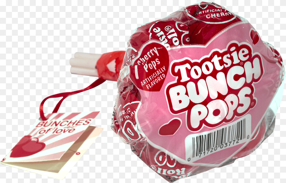 Tootsie Bunch Pops Valentine, Candy, Food, Sweets, Lollipop Png Image