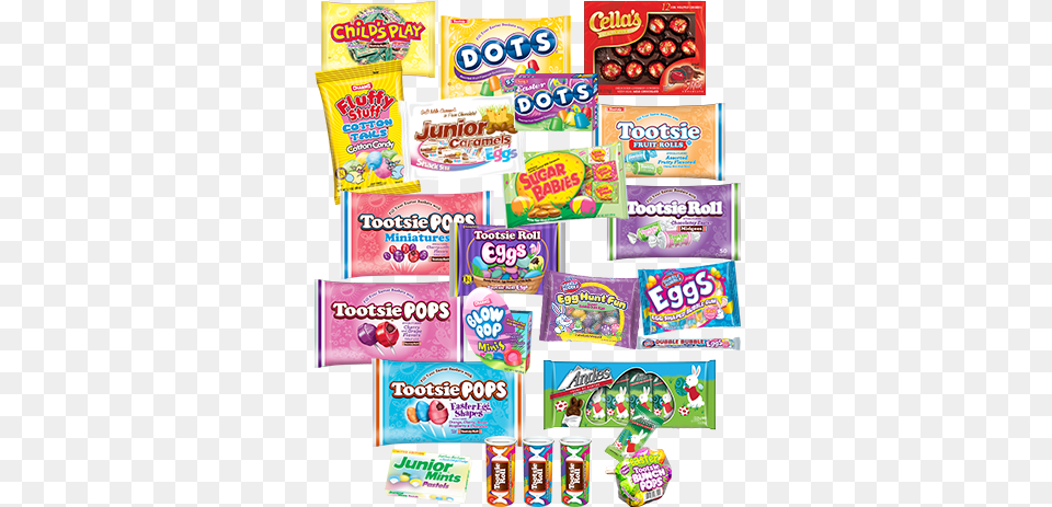 Tootsie Candy Easter Horizontal, Food, Sweets Free Png