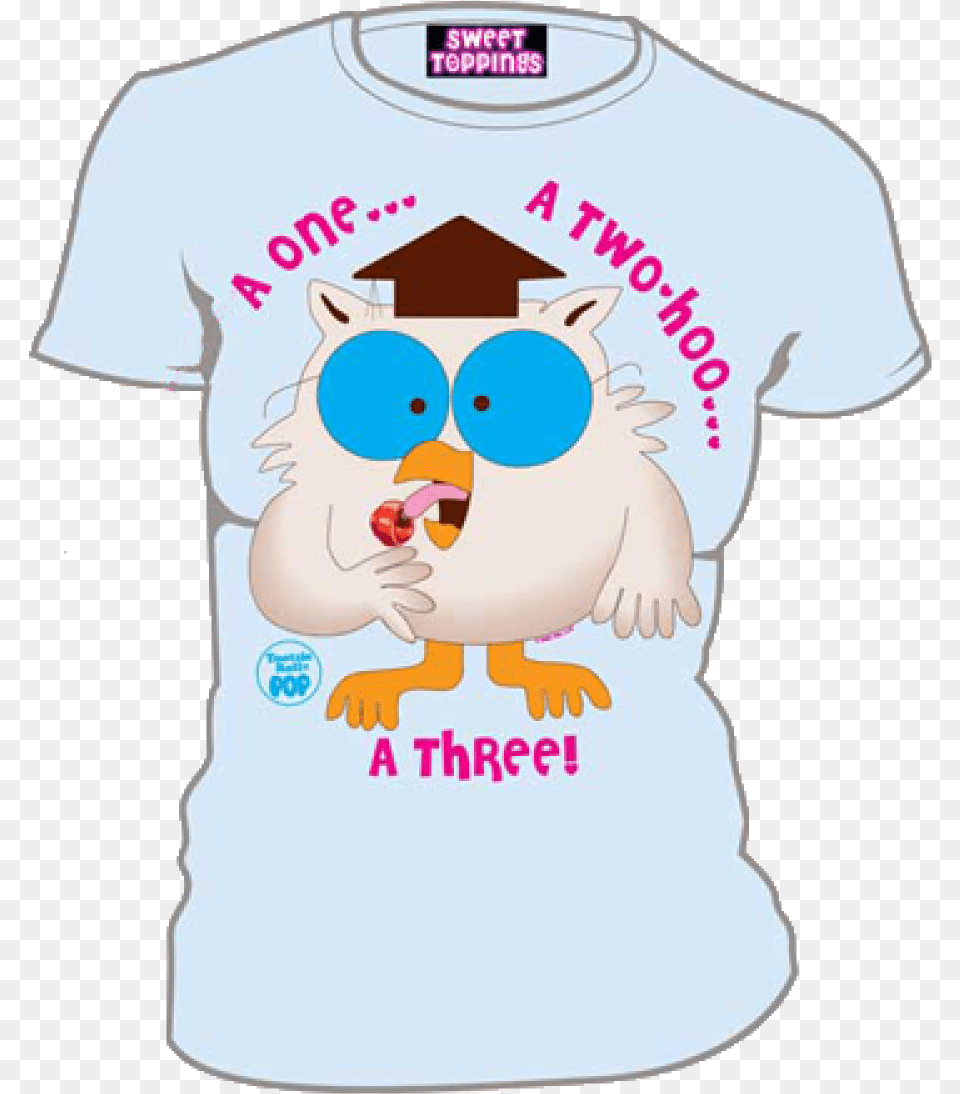 Tootsie Pops Cardboard Cutouts Mr Owl Tootsie Roll Lifesize, Clothing, T-shirt, Shirt Png