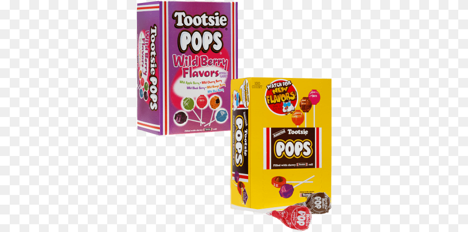 Tootsie Pops Tootsie Pops Assorted 100 Ct, Candy, Food, Sweets Free Transparent Png