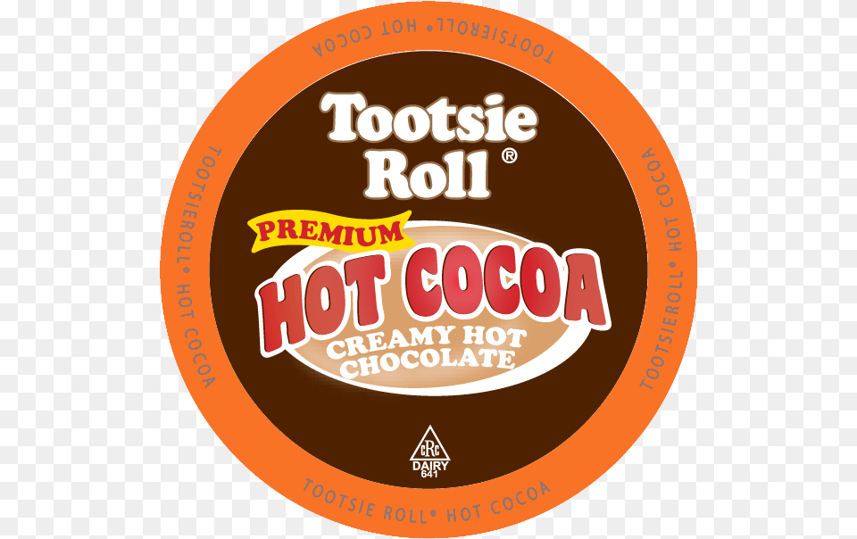 Tootsie Roll Hot Chocolate 24ct K Cup Tootsie Roll Hot Cocoa, Logo, Sticker, Alcohol, Beer Free Png
