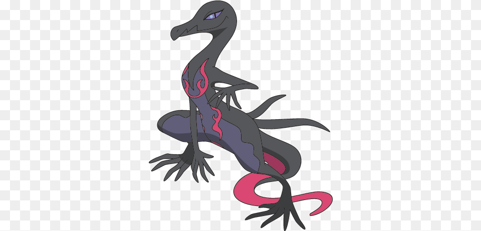 Top 10 Alola Pokemon Ultra Sun And Moon Have Pokemon Salazzle, Animal, Fish, Sea Life, Shark Free Transparent Png