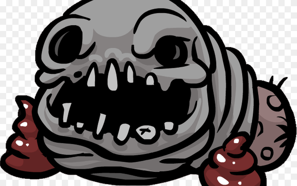 Top 10 Best Binding Of Isaac Binding Of Isaac The Carrion Queen, Body Part, Mouth, Person, Teeth Free Png
