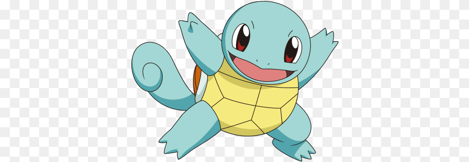 Top 10 Cutest Pokemon Pokemon Squirtle, Animal, Turtle, Reptile, Sea Life Free Transparent Png