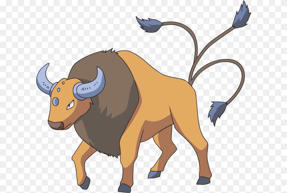 Top 10 Pokmon Designs Gen I Tauros Pokemon, Animal, Bull, Mammal, Buffalo Free Transparent Png