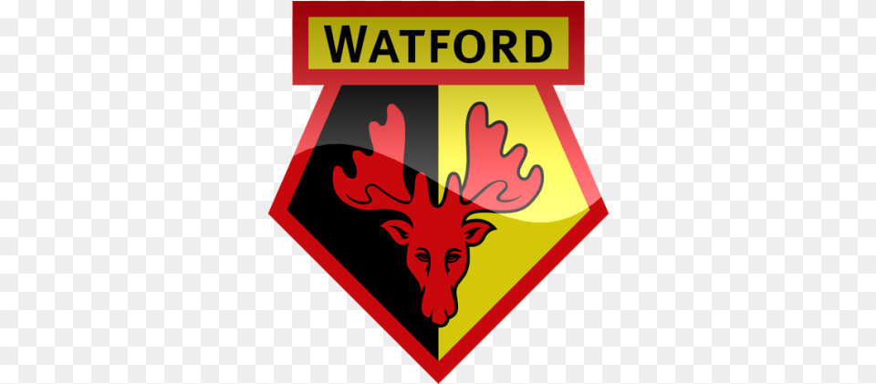 Top 10 Premier League Teams With The Most Wins Watford Logo Hd, Symbol, Sign, Emblem Png Image
