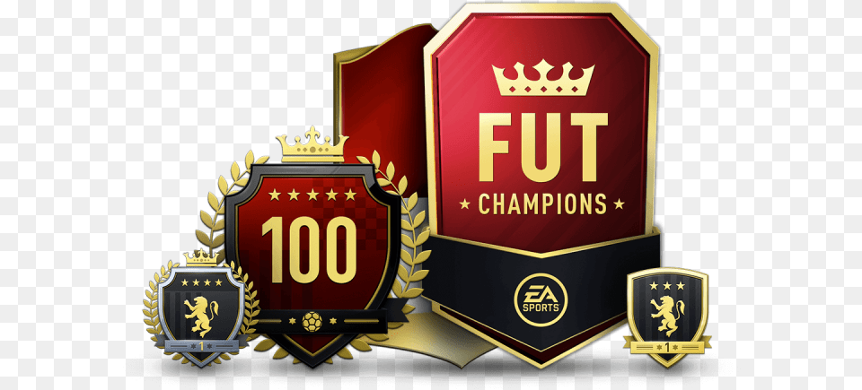 Top 100 Fut Champs, Badge, Logo, Symbol, Emblem Free Transparent Png