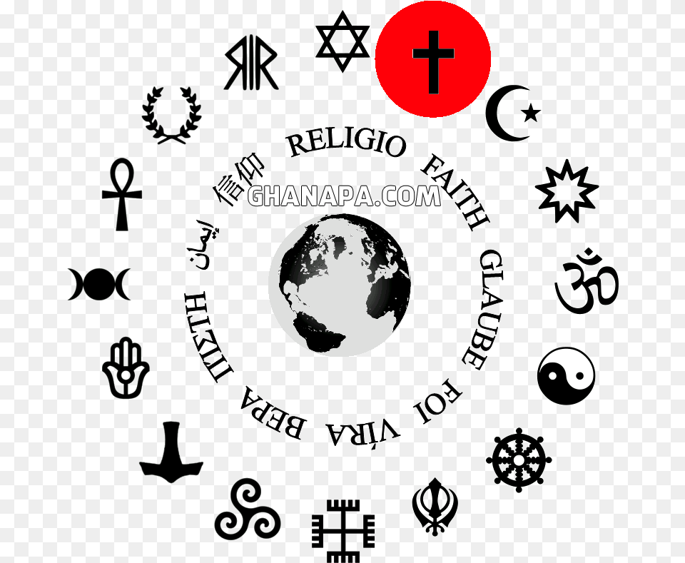 Top 17 Best Religious Symbols Accepted Religious Symbols, Blackboard, Symbol, Astronomy Png