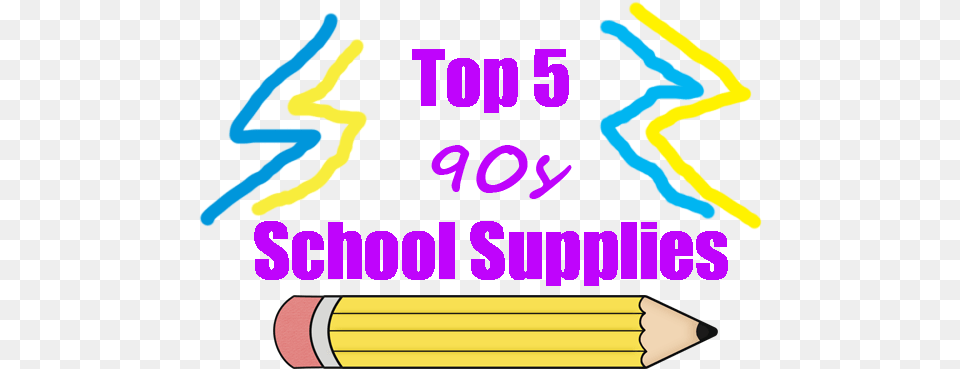 Top 5 90s School Supplies Atlanta, Pencil, Person Png